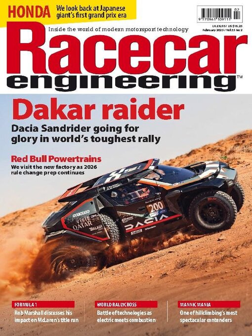 Title details for Racecar Engineering by Chelsea Magazine - Available